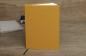 Preview: Fashionable notebook, linen mustard, high-quality writing paper